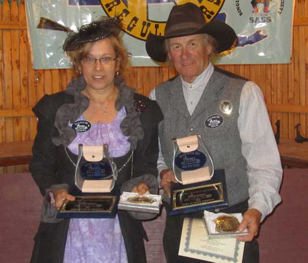 2012 SASS NY State Champions:  Spinning Sally and Rowdy Bill